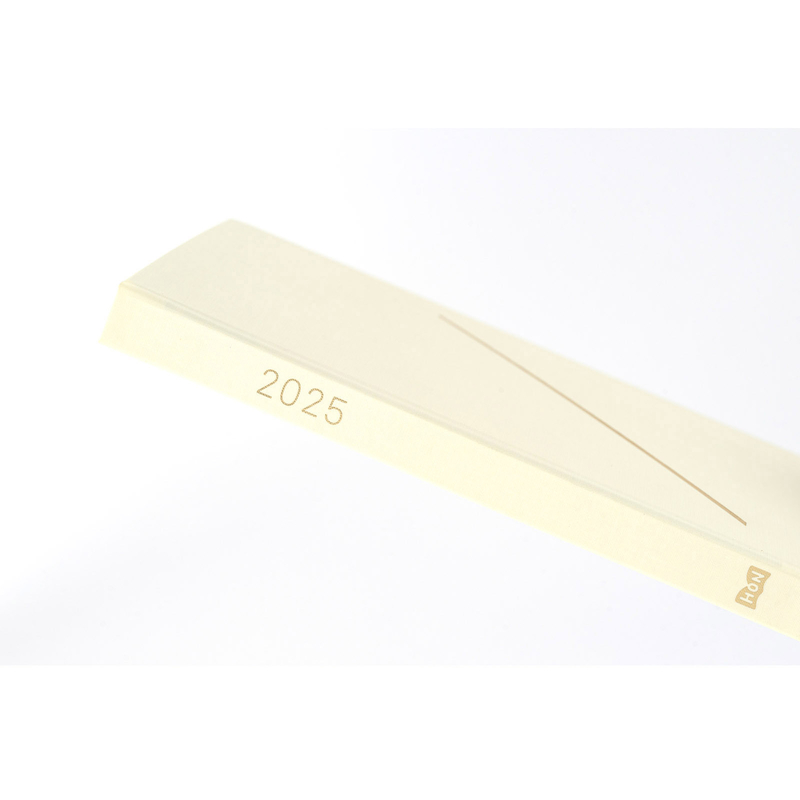 Hobonichi Hobonichi Hon A5 2025 Slash (Ivory)