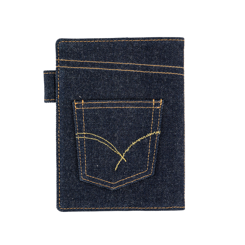 Hobonichi Hobonichi Cover Hollywood Ranch Market: Indigo Jeans Pocket per Agenda 5 Anni A6