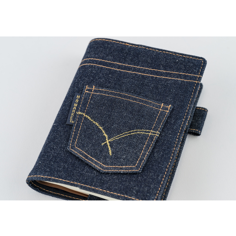 Hobonichi Hobonichi Cover Hollywood Ranch Market: Indigo Jeans Pocket per Agenda 5 Anni A6