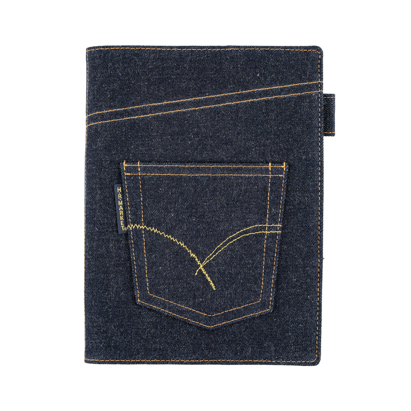 Hobonichi Hobonichi Cover Hollywood Ranch Market: Indigo Jeans Pocket per Agenda 5 Anni A5