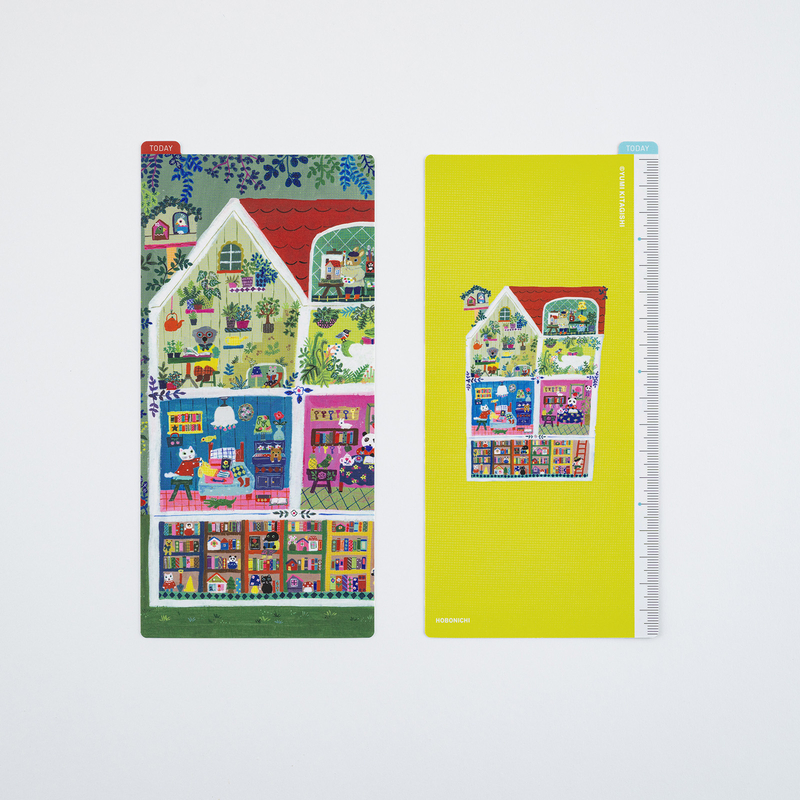 Hobonichi Hobonichi Pencil Board for Weeks Yumi Kitagishi: Animal Condo