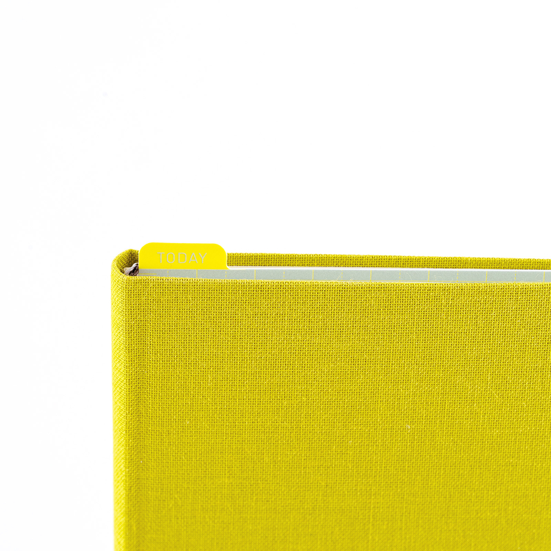 Hobonichi Hobonichi Pencil Board Ice Gray x Yellow Sottopagina per Weeks