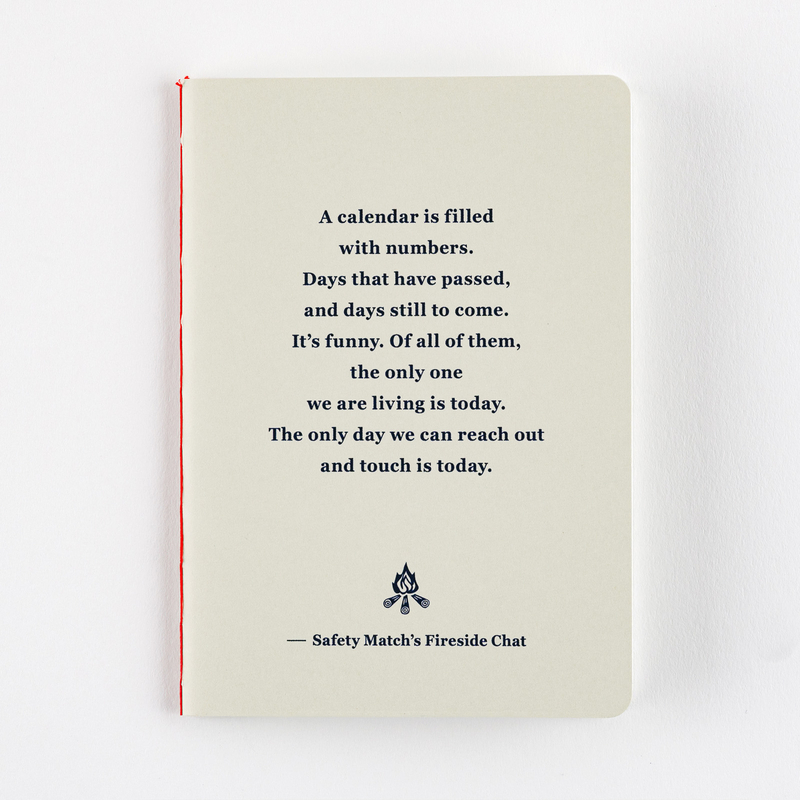 Hobonichi Hobonichi Fireside Chat Notebook B7 Quadretti