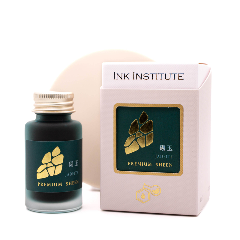 Ink Institute Ink Institute Premium Sheen Jadeite Ink Bottle 30 ml