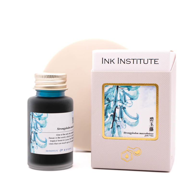 Ink Institute Ink Institute Meander Series Jade Vine Ink Bottle 30 ml