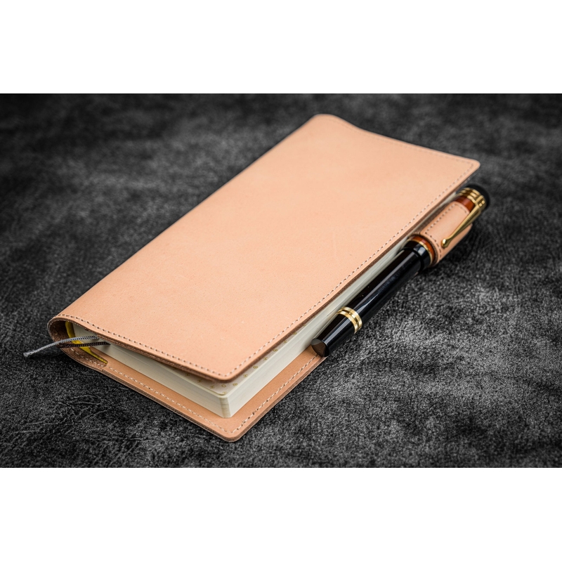 Galen Leather Galen Leather Cover Slim Hobonichi Weeks in Pelle Undyed