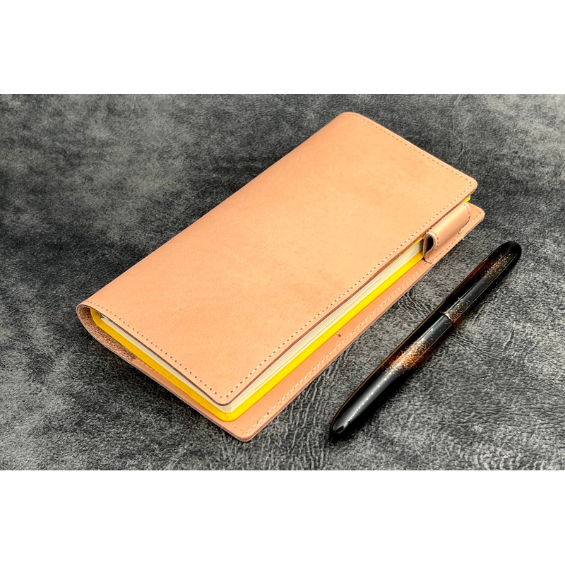 Galen Leather Galen Leather Cover Slim Hobonichi Weeks in Pelle Undyed