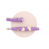 Leonardo Officina Italiana Leonardo Momento Zero Fountain Pen Nuvola Lilac & Rhodium