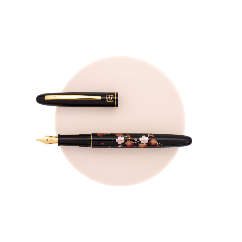 Wancher Wancher x Kuretake Kindai Maki-e Fountain Pen Edazakura