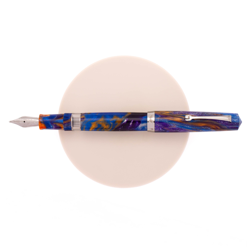 Leonardo Officina Italiana Leonardo Momento Magico Fountain Pen Universe & Rhodium