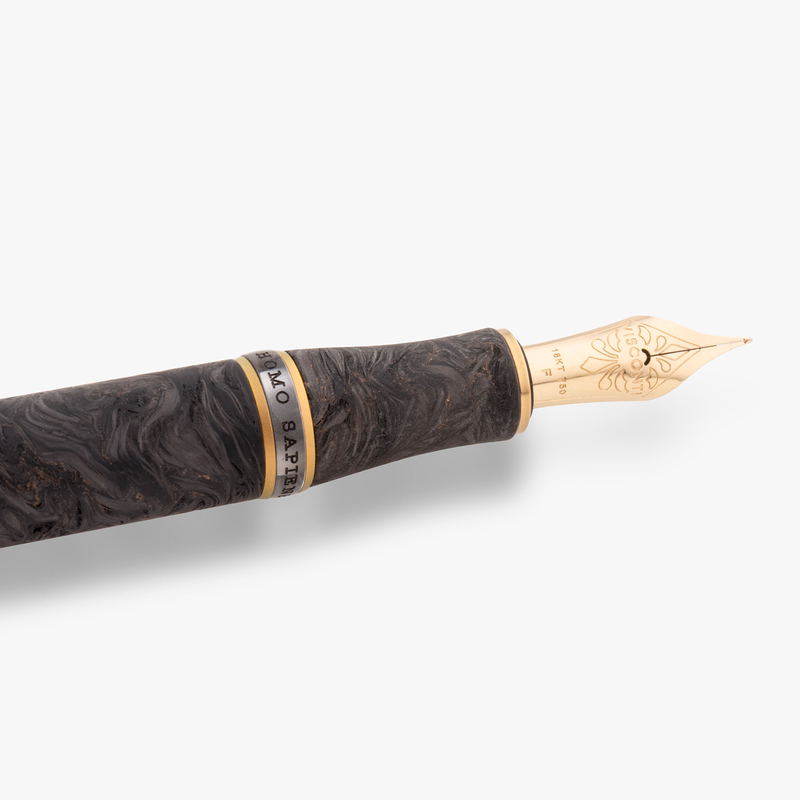 Visconti Visconti Homo Sapiens Fountain Pen Carbon Moiré Limited Edition