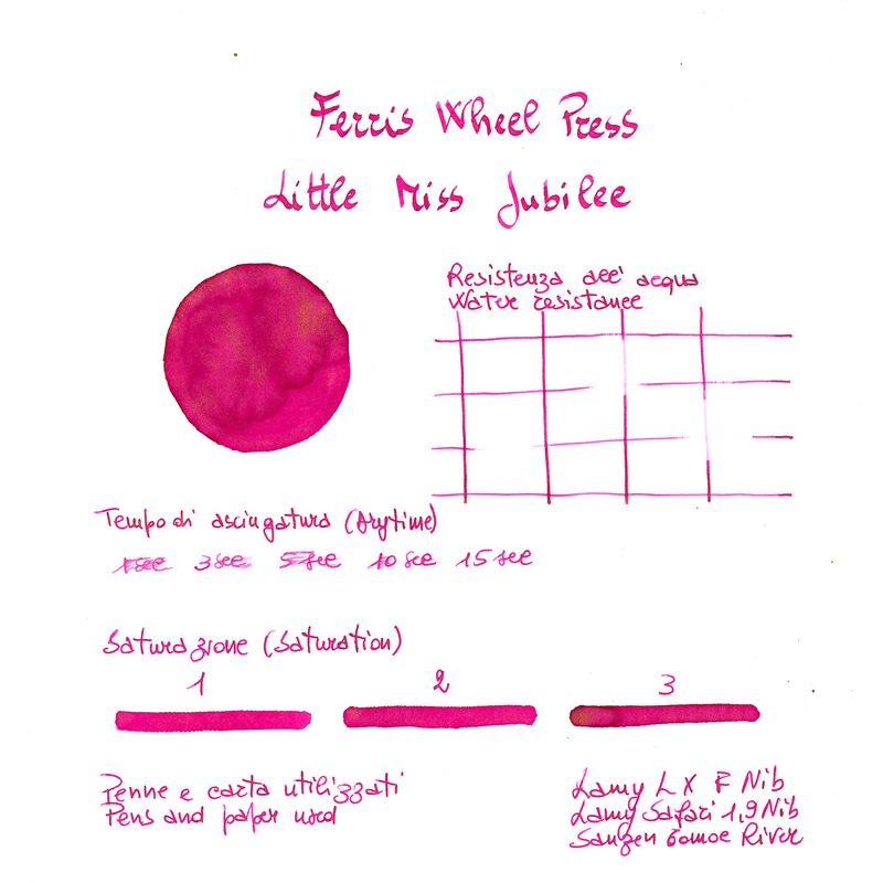 Ferris Wheel Press Ferris Wheel Press Honorary Edition 2024 | Little Miss Jubilee Inchiostro 38 ml