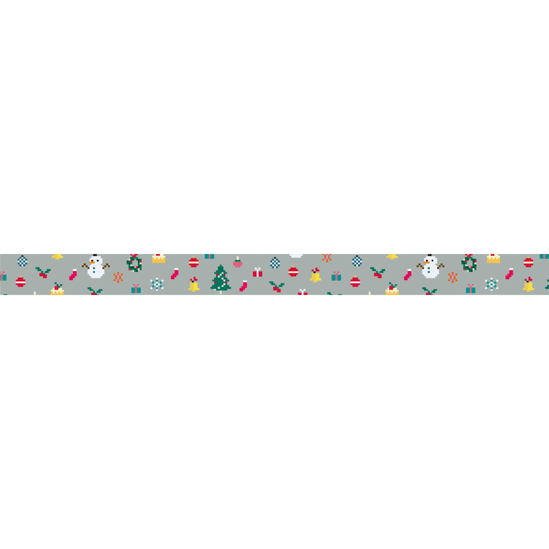 MT Masking Tape MT Natale 2024 Washi Tape Pixel Christmas