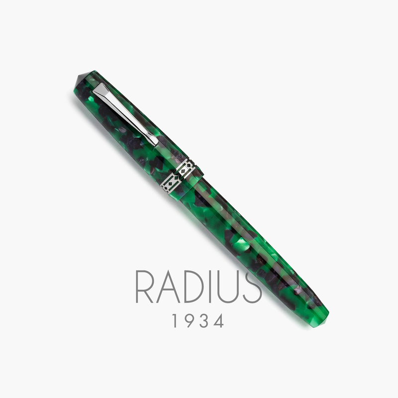 Radius Radius Settimo Fountain Pen Mineral & Rhodium