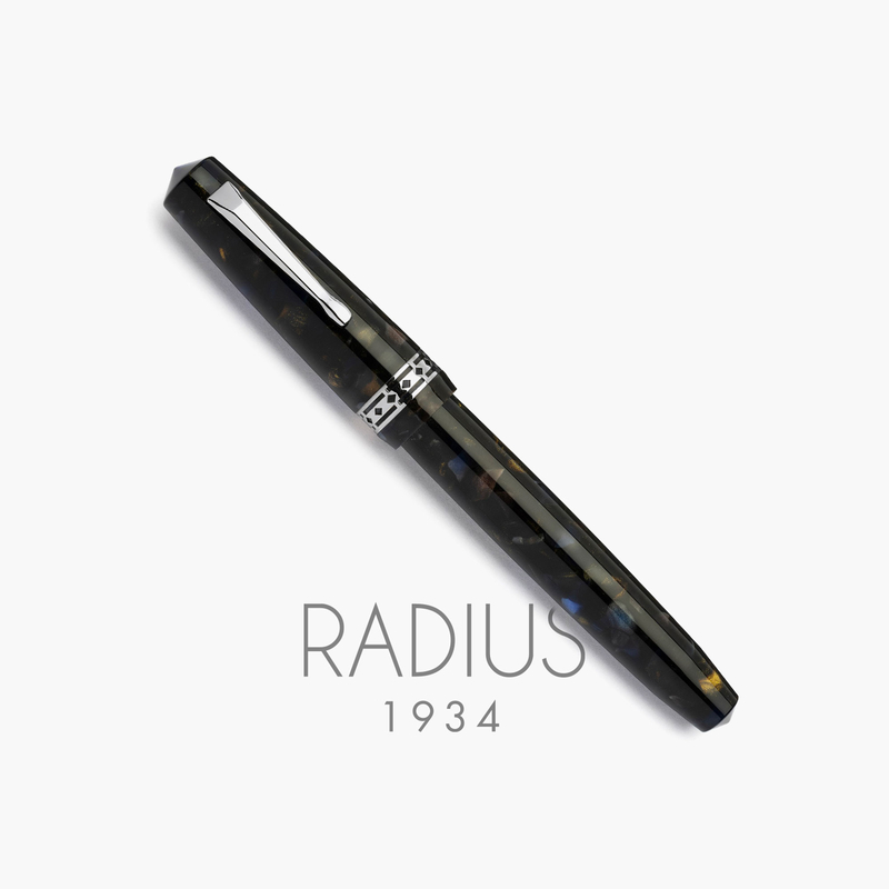 Radius Radius Settimo Penna Stilografica Roccia Marina & Rodio