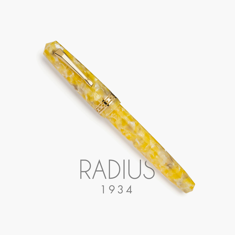 Radius Radius Settimo Fountain Pen Sun & Gold