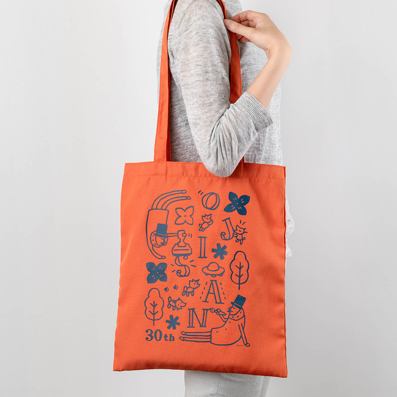 Midori Midori Ojisan 30th Anniversary Tote Bag Rossa