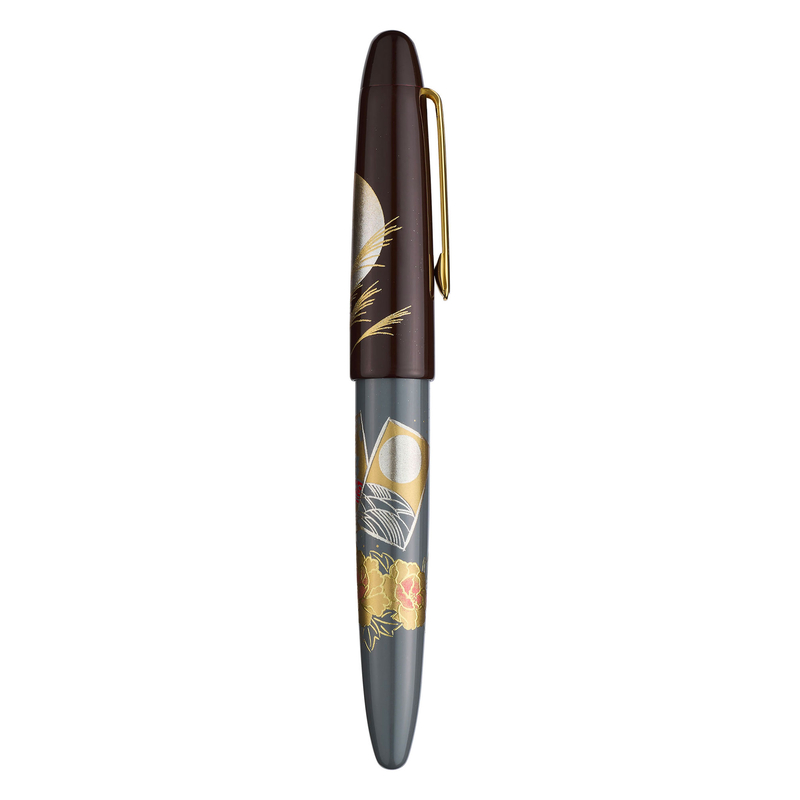 Sailor Sailor King of Pen Hanafuda Fountain Pen Tsukimi-de-ippai Limited Edition