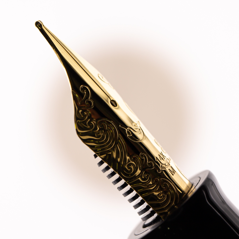 Nahvalur Nahvalur Nautilus Fountain Pen Snake Pen of the Year 2025 14k