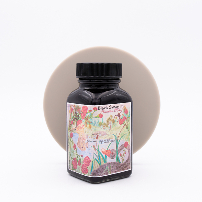 Noodler's Black Swan In Australian Rose Ink Bottle 3 oz