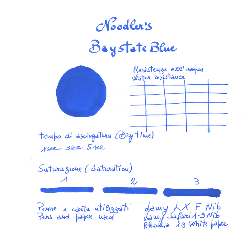 Noodler's Baystate Blue Inchiostro 3 oz