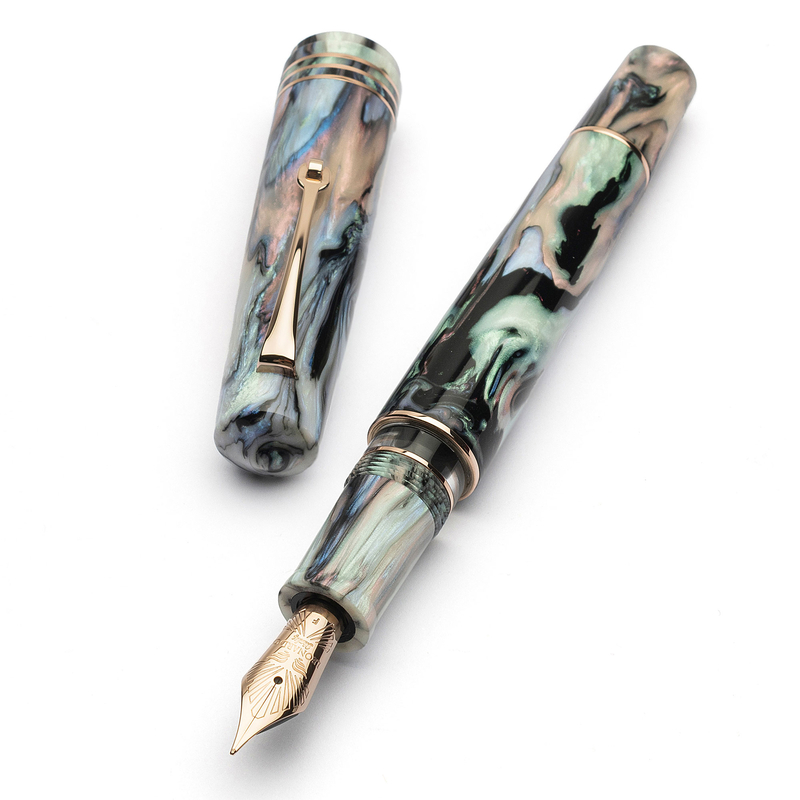 Leonardo Officina Italiana Leonardo Momento Zero Grande 2.0 Fountain Pen Dalia Eveline No. 6 Nib