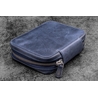 Galen Leather Galen Leather Expansi-Pouch 10 Slots Pen Case Crazy Horse Navy Blue