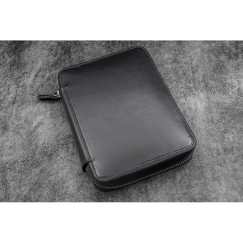 Galen Leather Galen Leather Expansi-Folio A5 Black