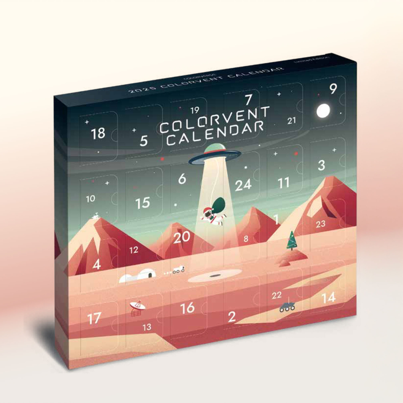 Colorverse Colorverse 2025 Colorvent Calendar