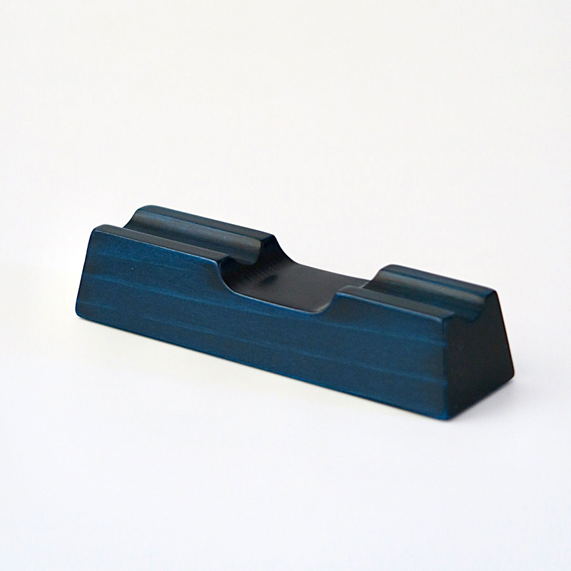 Toyooka Craft Toyooka Craft Pen Rest Portapenne in Legno 1 Posto Hinoki Blue