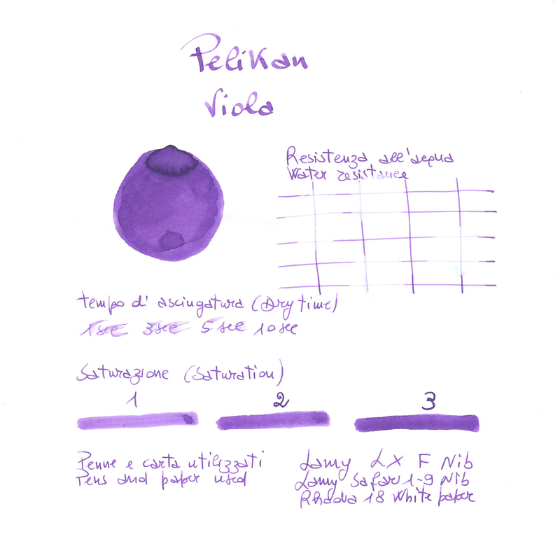 Pelikan 4001 Viola 6 Cartucce