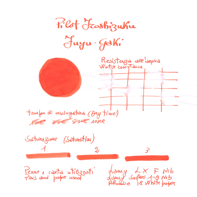 Pilot Iroshizuku Fuyu-Gaki Ink Bottle 50 ml