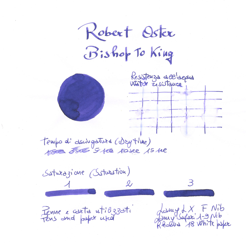 Robert Oster Bishop to King Ink Bottle 50 ml