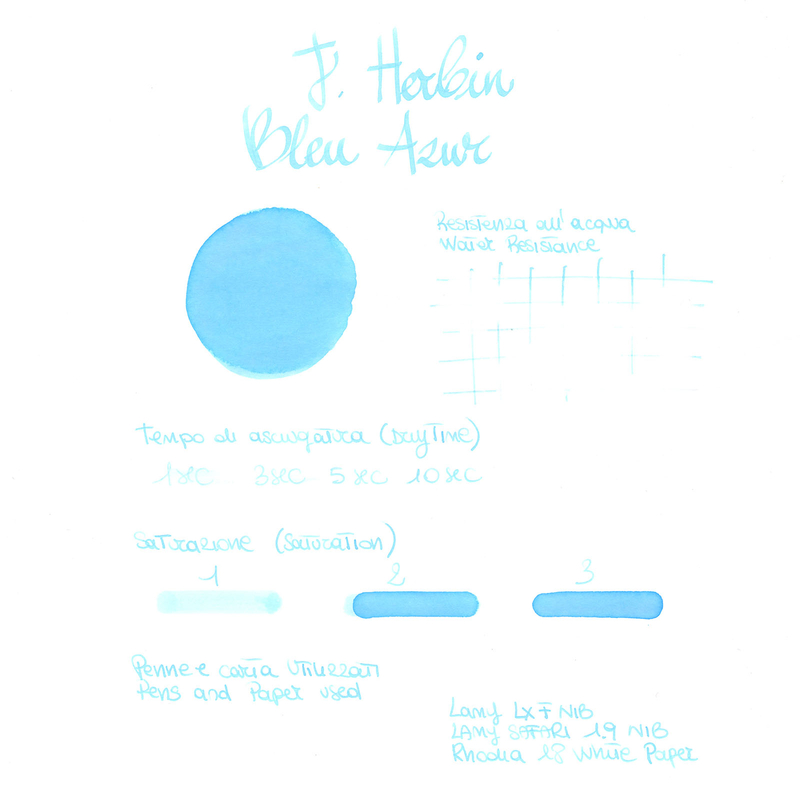 Herbin Bleu Azur Inchiostro 30 ml