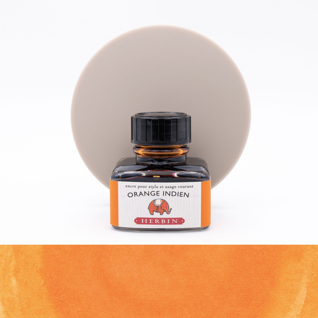 Herbin Orange Indien Ink Bottle 30 ml