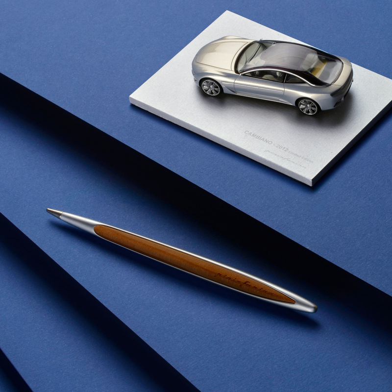 Pininfarina Cambiano Ethergraf Tip Stylus Aluminium & Walnut