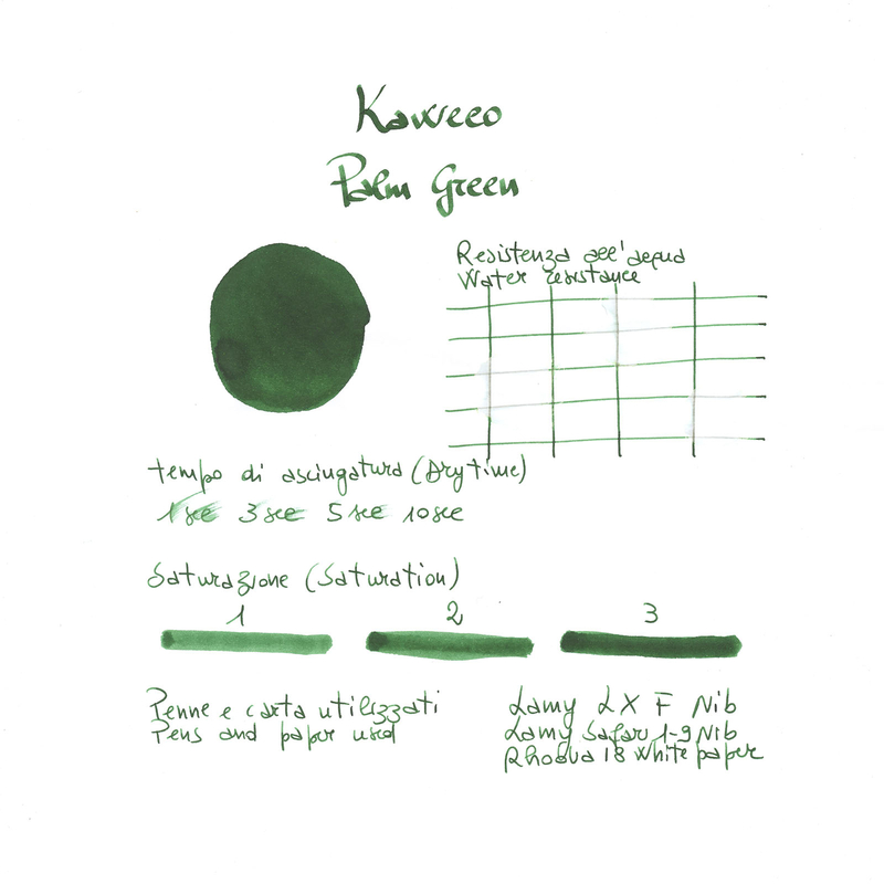 Kaweco Palm Green Ink Bottle 30 ml