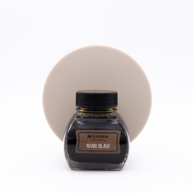 Platinum Classic Ink Khaki Black Inchiostro 60 ml