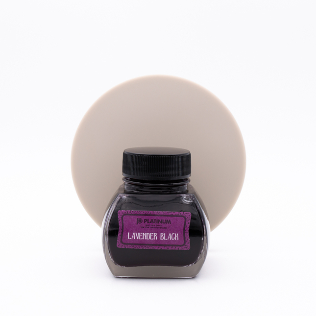 Platinum Classic Ink Lavender Black Ink Bottle 60 ml