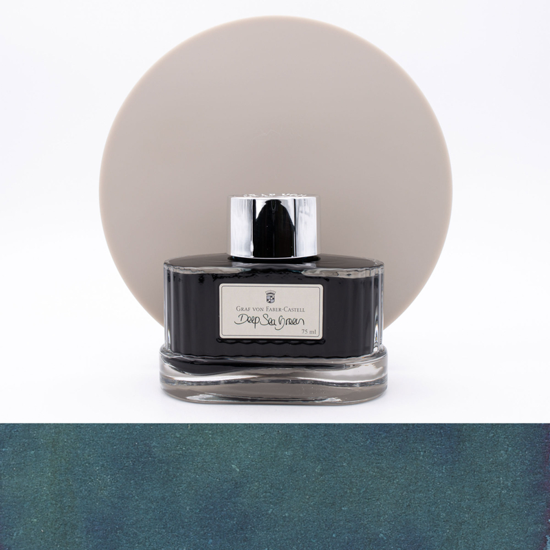 Graf von Faber Castell Deep Sea Green Ink Bottle 75 ml