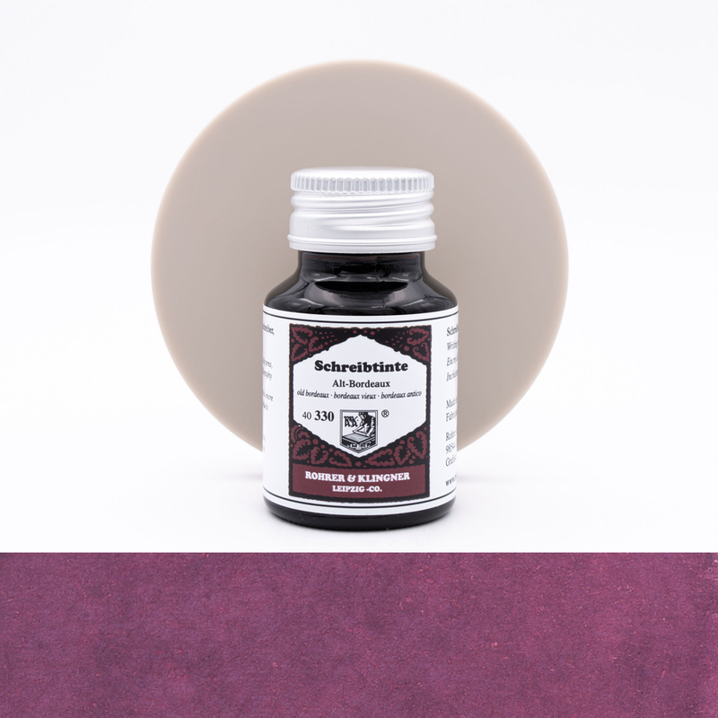 Rohrer & Klingner Alt-Bordeaux Ink Bottle 50 ml