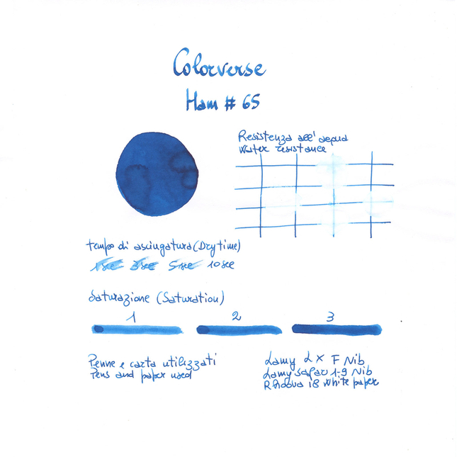 Colorverse Ham 65 & Ham 65 Glistening Inchiostro 65 + 15 ml