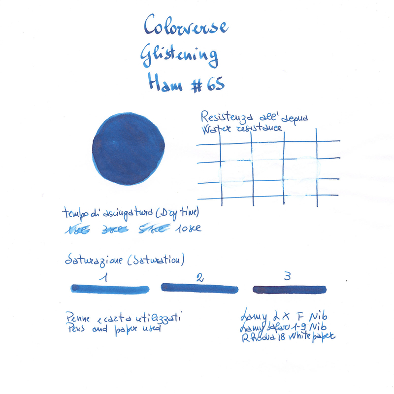 Colorverse Ham 65 & Ham 65 Glistening Inchiostro 65 + 15 ml