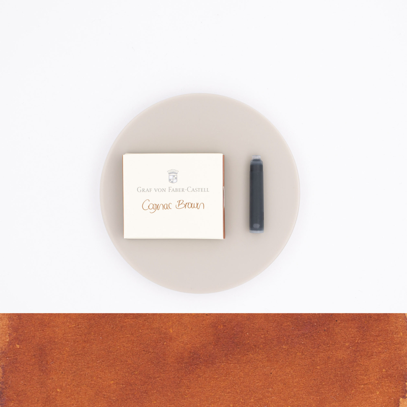 Graf von Faber Castell Cognac Brown 6 Cartucce