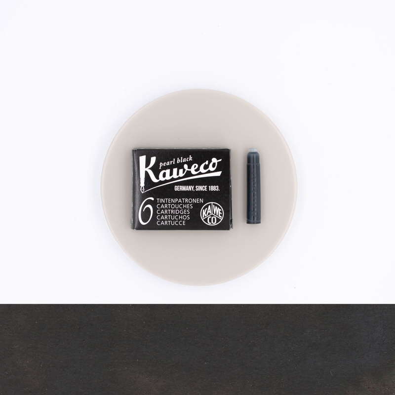 Kaweco Pearl Black 6 Ink Cartridges